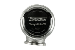Turbosmart Comp-Gate40 External Wastegate Black Compgate 40mm - (Includes 7 PSI Spring) | TS-0505-1006