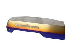 GrimmSpeed Titanium Pulley Cover Subaru WRX 2015-2021 | GRM.1064.1.0
