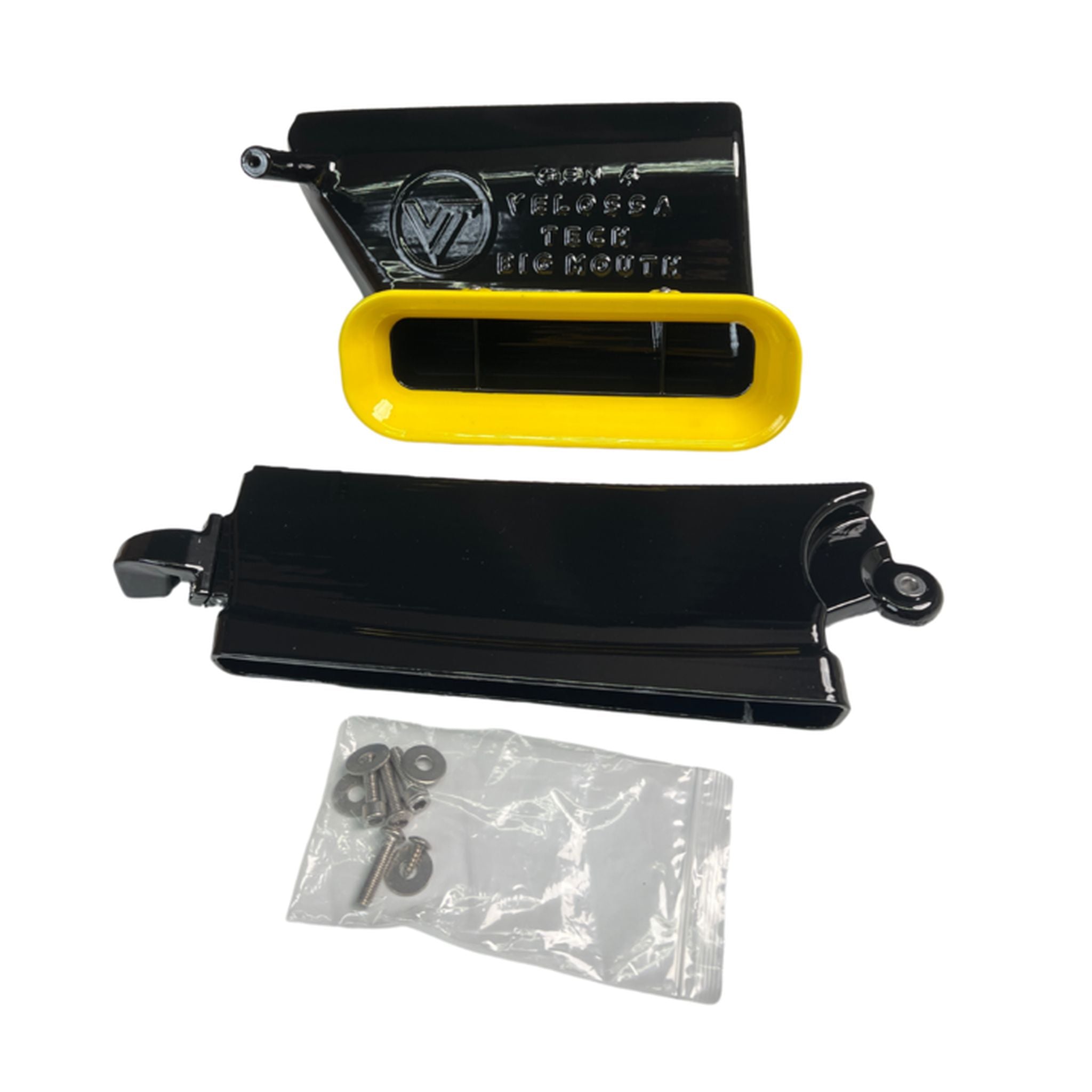 Velossa Tech Big Mouth Ram Air Intake Snorkel Rectangular Flare Kit Subaru WRX 22-26