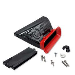 Velossa Tech Big Mouth Ram Air Intake Snorkel Rectangular Flare Kit Subaru WRX 22-26