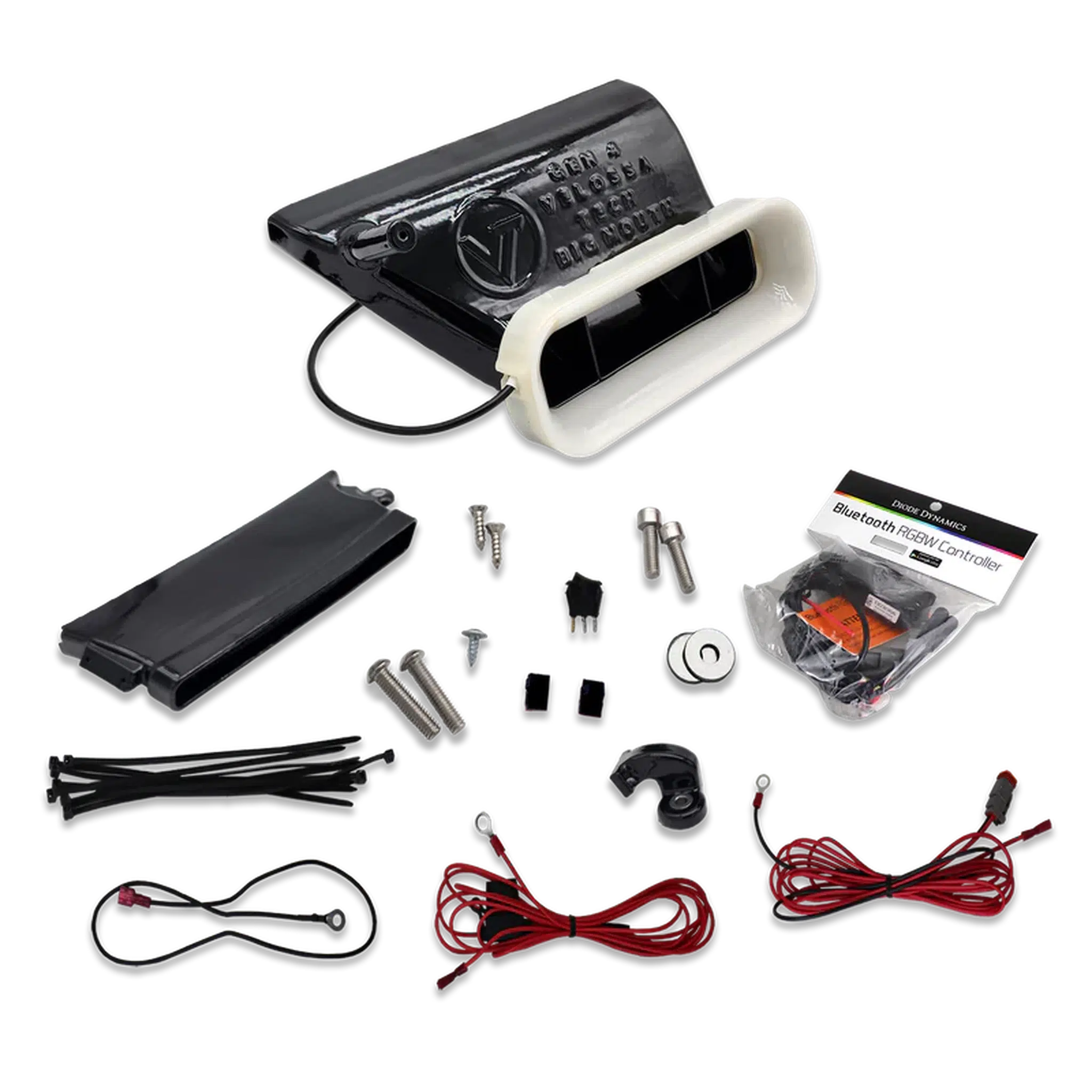 Velossa Tech Lit Kit Big Mouth Ram Air Intake Snorkel Subaru WRX 2022-2025