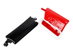 Velossa Tech Red Body BIG MOUTH Ram Air Intake Trapezoid Neon Glow Subaru WRX 2022-2025 | VT-BM-0249-RD-TRAP-NEON