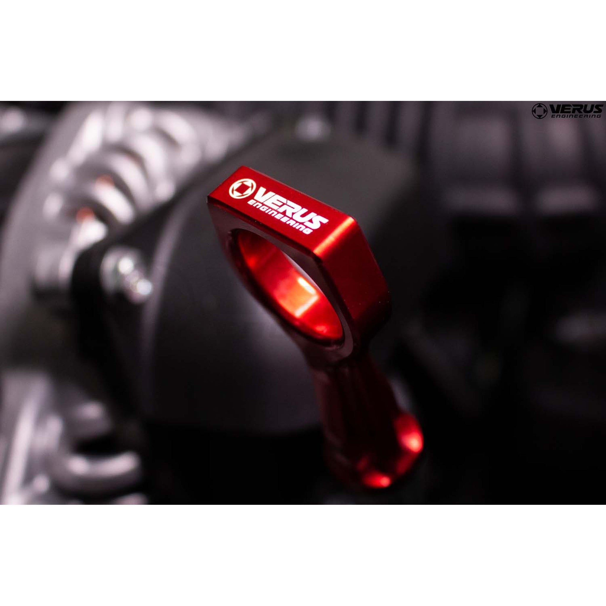 Verus Dipstick Handle Subaru WRX 15-25 / BRZ 22-25 / Toyota GR86 22-25 - Red | A0494A-RED