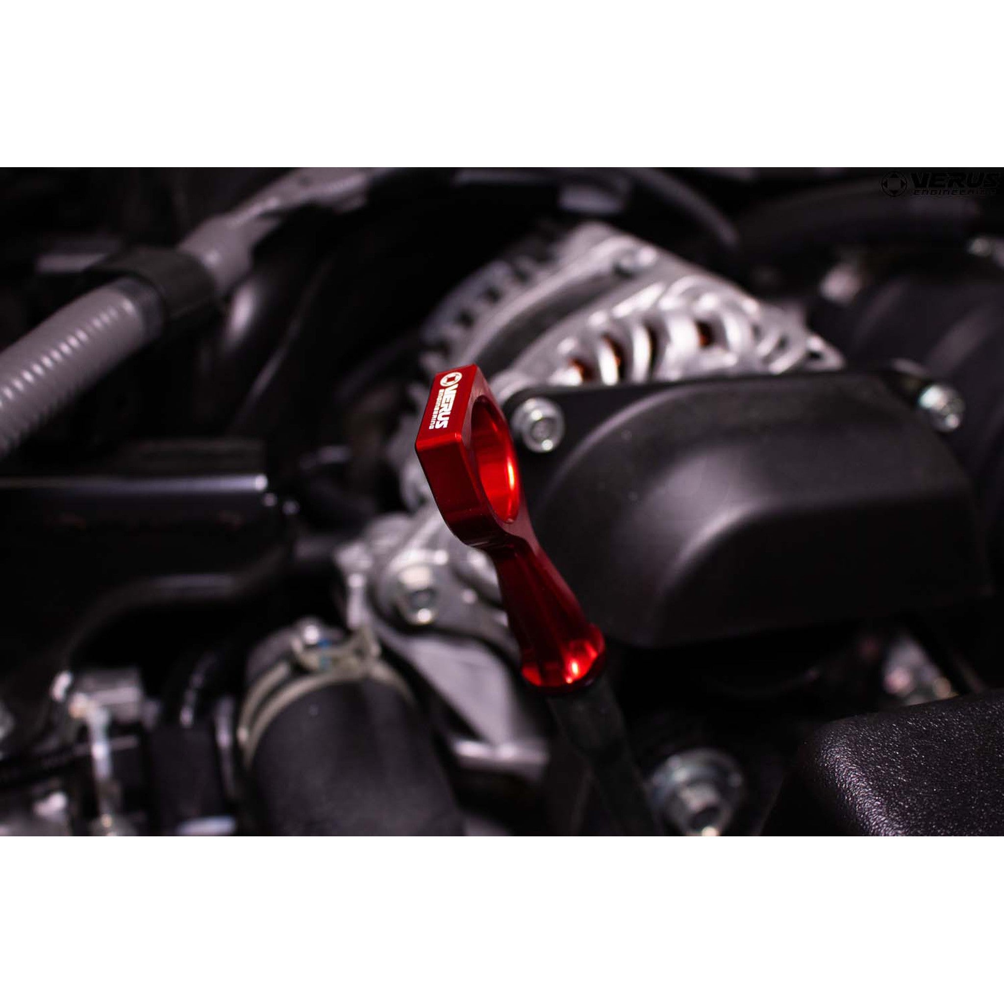 Verus Dipstick Handle Subaru WRX 15-25 / BRZ 22-25 / Toyota GR86 22-25 - Red | A0494A-RED