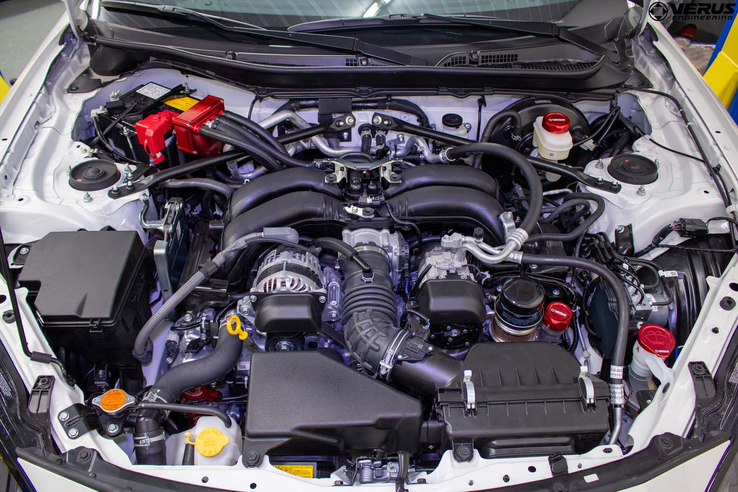 Verus Engine Bay Cap Kit Black (RLA) 13-20 BRZ / 13-16 FRS / 17-20 Toyota 86 | A0434A-BLK-RLA