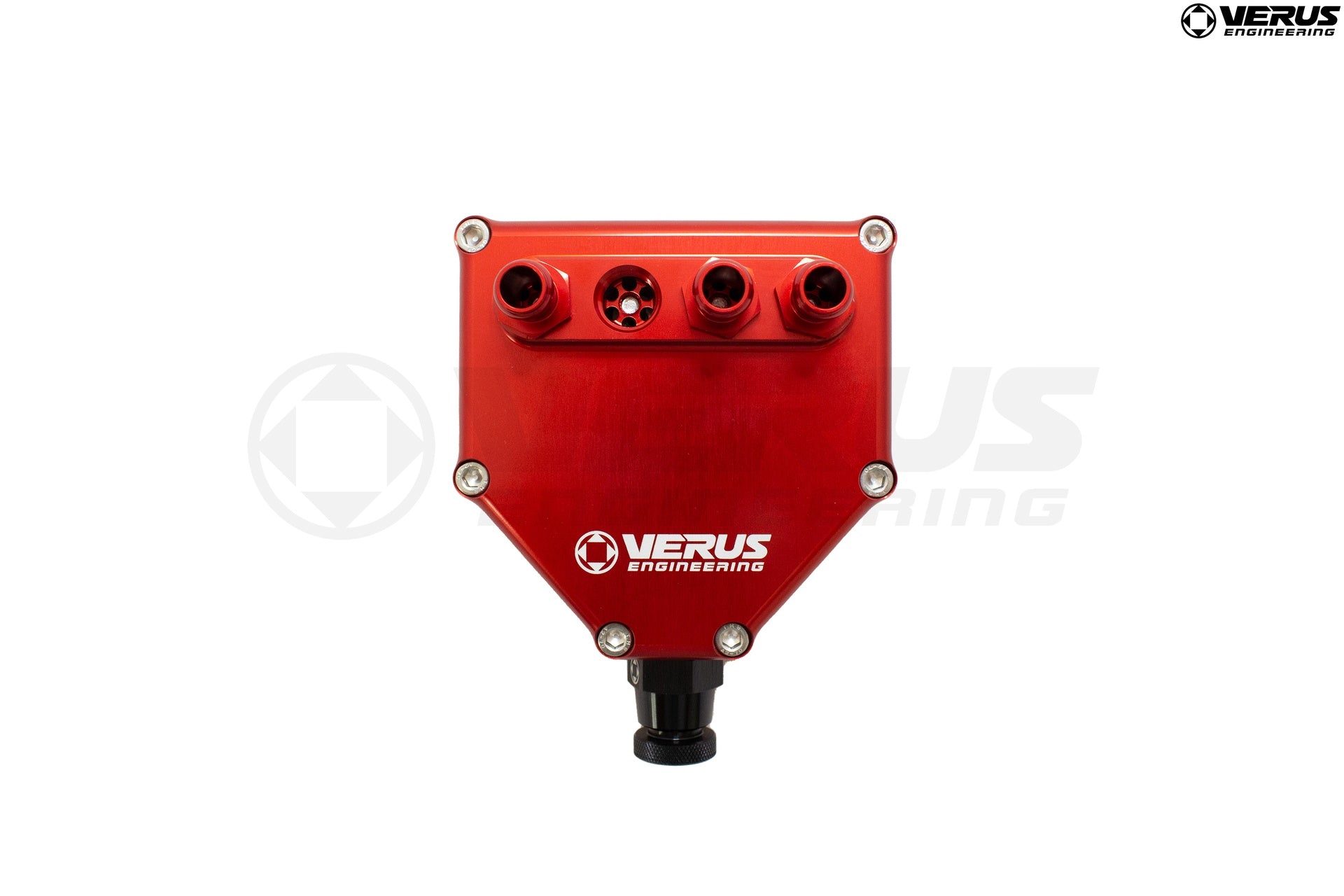 Verus Engineering Air Oil Separator (AOS) Red 08-14 WRX / STI | A0259A-RED