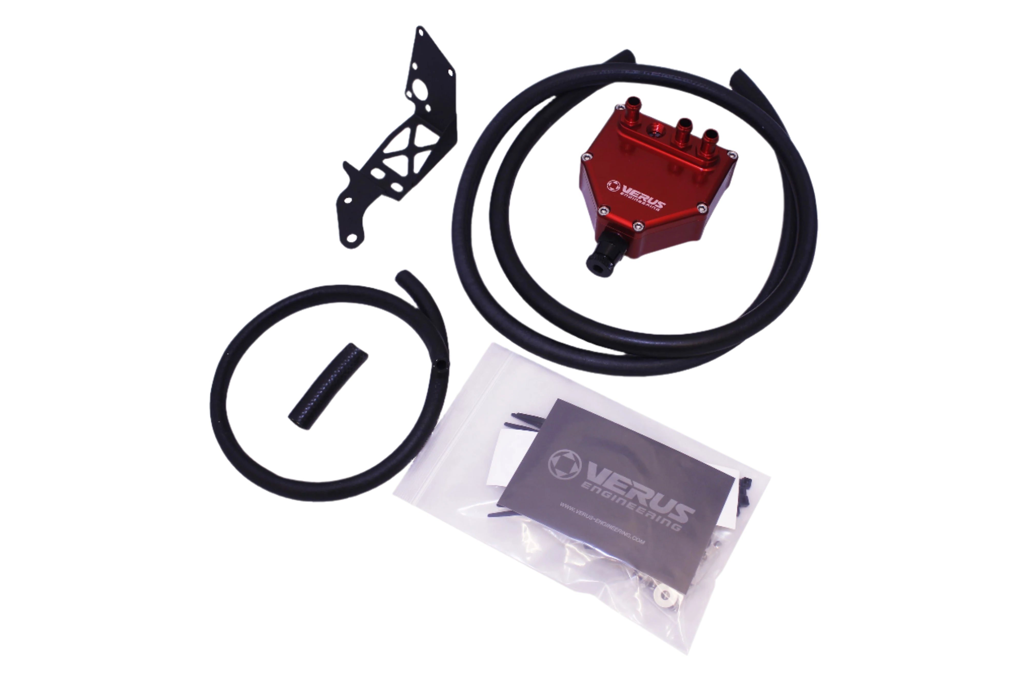 Verus Engineering Air Oil Separator (AOS) Blue 08-14 WRX / STI | A0259A-BLU