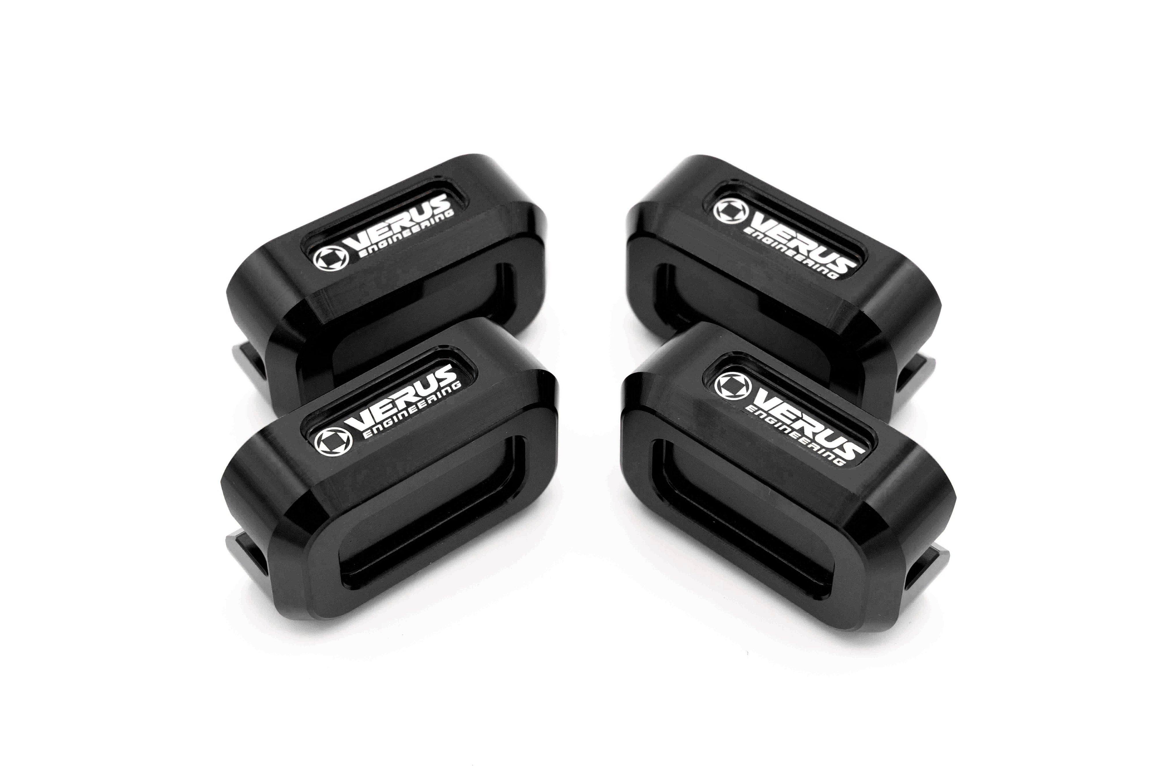 Verus Engineering Black Pinch Weld Jack Pucks FRS / BRZ / GT86 2013-2020