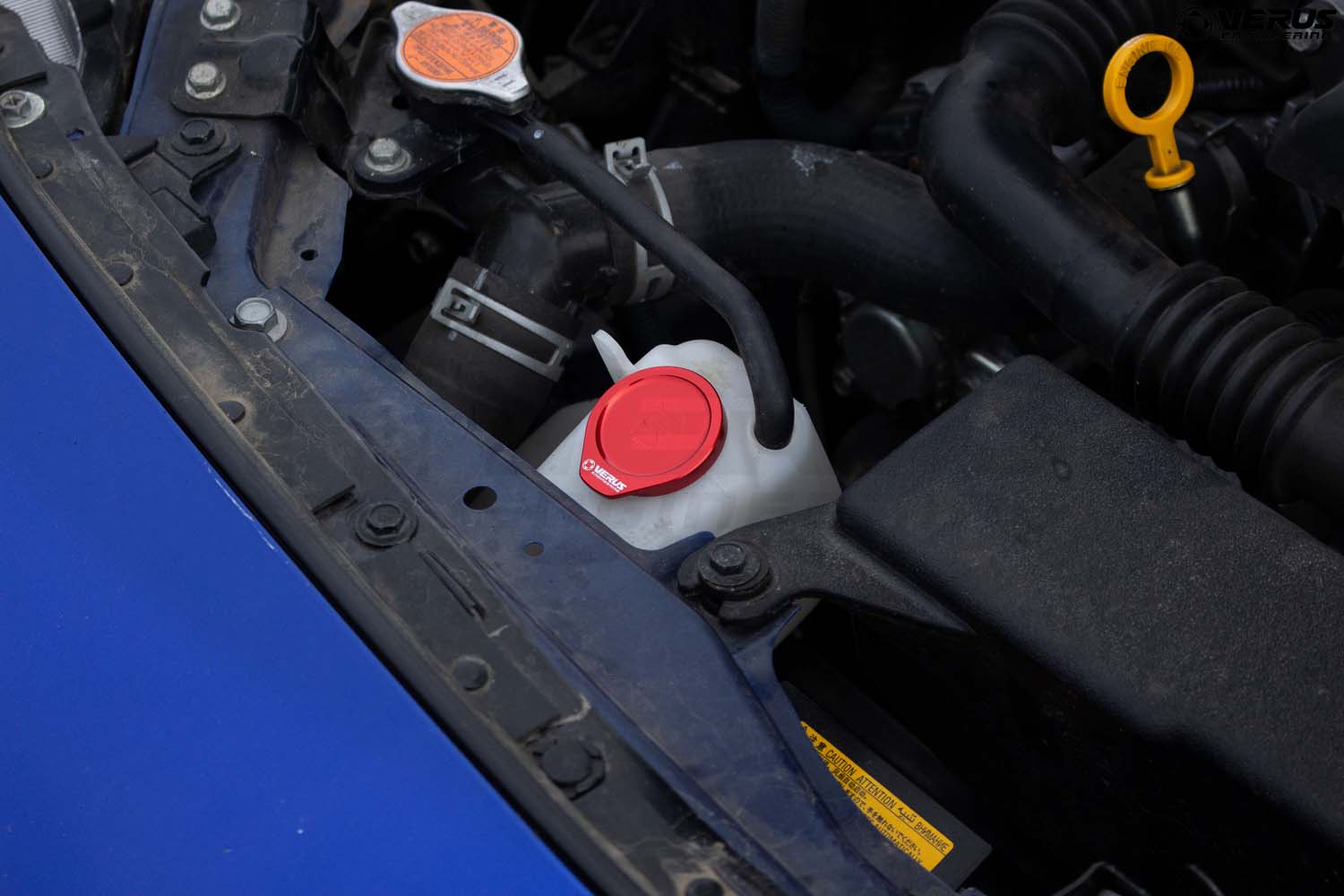 Verus Engineering Coolant Overflow Cap Red 08-14 WRX / STI | A0579A-RED