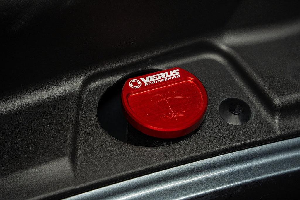Verus Engineering Windshield Washer Fluid Reservoir Cap Toyota Supra 2020-2024 | A0260A-RED