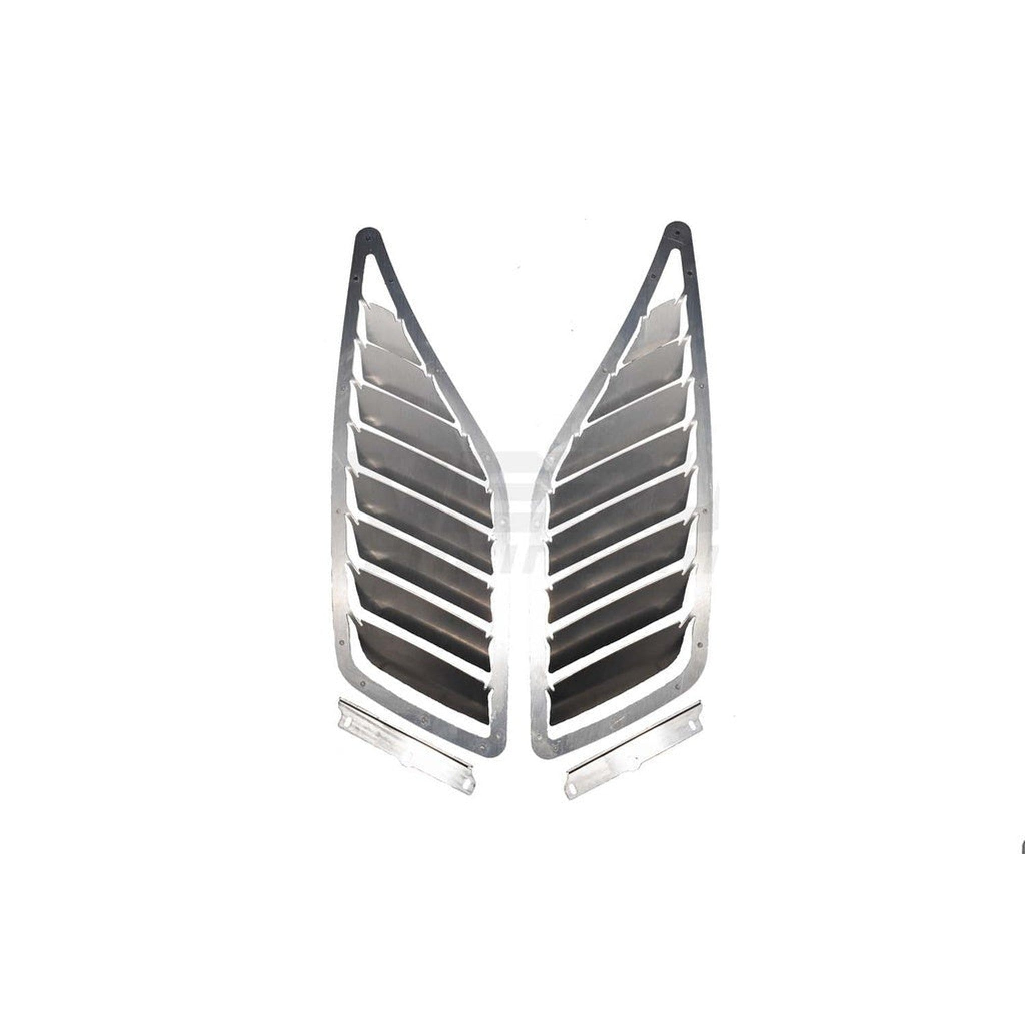 Verus Hood Louver Kit Bare Aluminum Subaru WRX 2022-2026 | A0483A-BARE