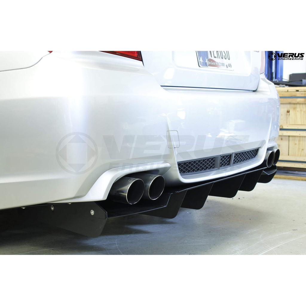 HT Autos Two-Piece Rear Diffuser 2002-2007 WRX/STI Sedan 