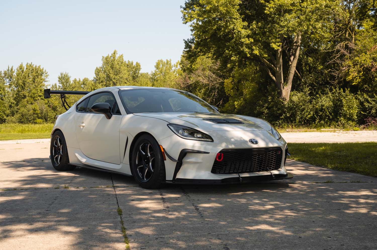 Verus UCW Rear Wing Kit w/ Carbon Endplates Toyota GR86 2022-2026 | A0410A-CRB