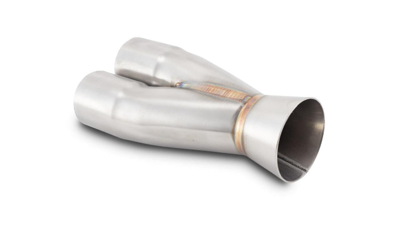 Vibrant 2-1 SS Merge Collector 3" Inlet ID, 3" Merge Outlet OD | 10360