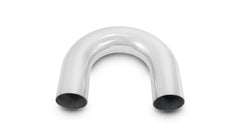 Vibrant Aluminum Tubing 180 Degree Bend Polished 2" O.D. Aluminum U-Bend | 2865