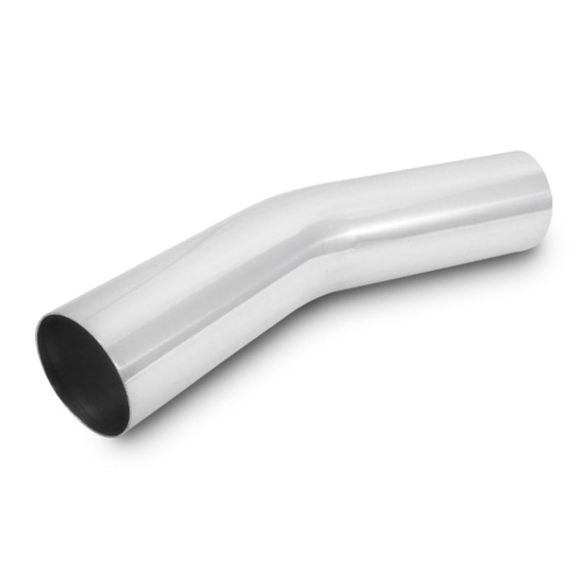 Vibrant Aluminum Tubing 30 Degree Bend Polished 2" O.D. Aluminum 30 Degree Bend | 2806