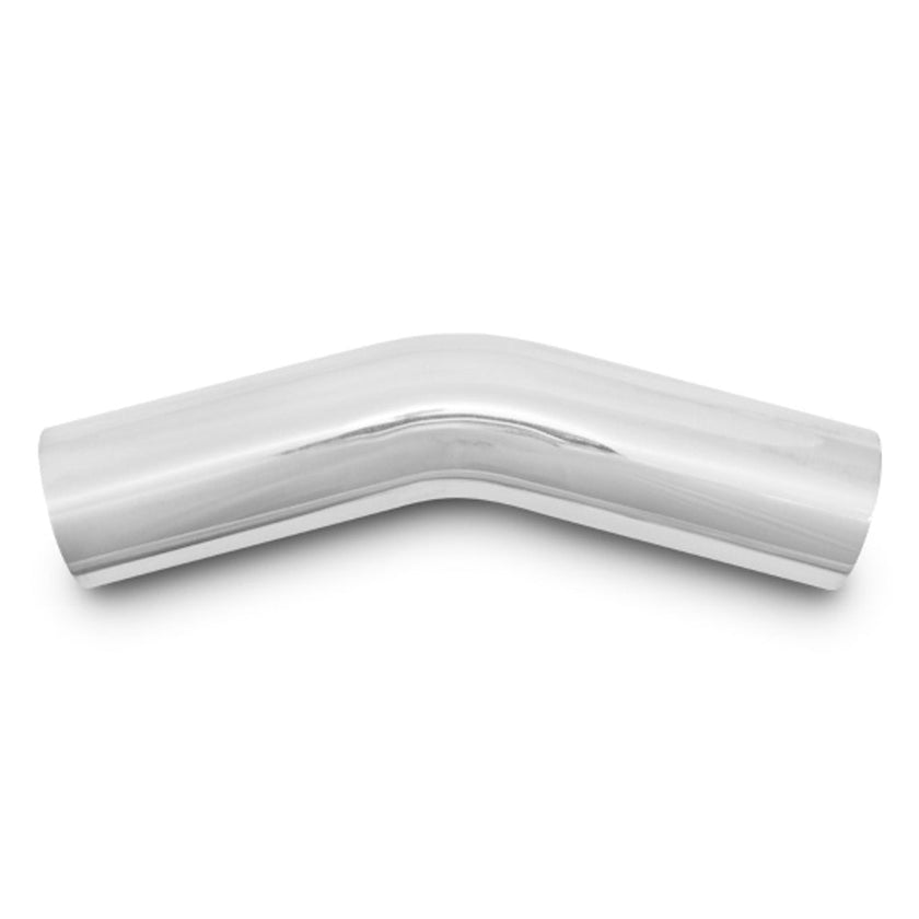 Vibrant Aluminum Tubing 30 Degree Bend Polished 3.5" O.D. Aluminum 30 Degree Bend | 2812