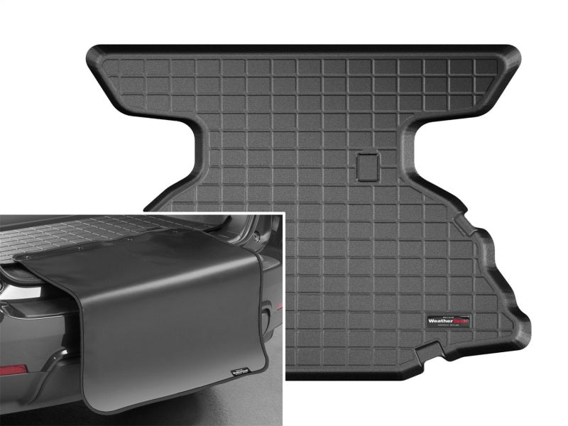 WeatherTech Cargo Liner w/ Bumper Protector Black Nissan 370Z 2009-2020 | 40810SK