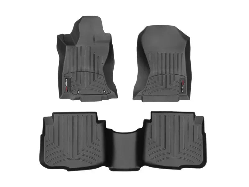 WeatherTech Front & Rear FloorLiner Black Subaru Legacy / Outback 2020-2025 | 441583-1-2