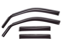 WeatherTech Front & Rear Side Window Deflectors Dark Subaru Outback 2020-2024 | 821005