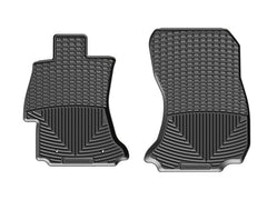 WeatherTech Front Rubber Floor Mats Black Subaru Crosstrek 2013-2017 | W387