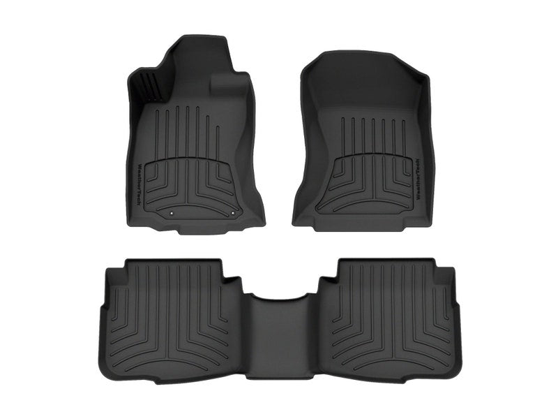 WeatherTech Front and Rear FloorLiner HP Black Subaru Legacy / Outback 2020-2024 | 441583-1-2IM