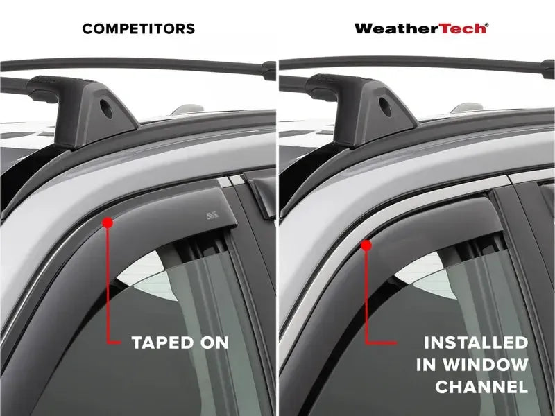 WeatherTech Rear Window Deflector Dark Tint Subaru WRX / STI 2015-2021 | 83709IM