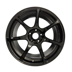 WedsSport SA-75R 18x9.5 +38 5x114.3 Hyper Black Clear II Wheel | 74036