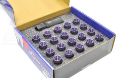 Wheel Mate Monster Open End Lug Nut Set of 20 Purple 14x1.50 | 33006L