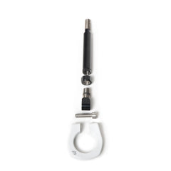 BilletWorkz Tow Hook - BRZ / GR86 2022+ Rear - Gloss White | BW-TOW-SUB-BRZ2-R-GWHT