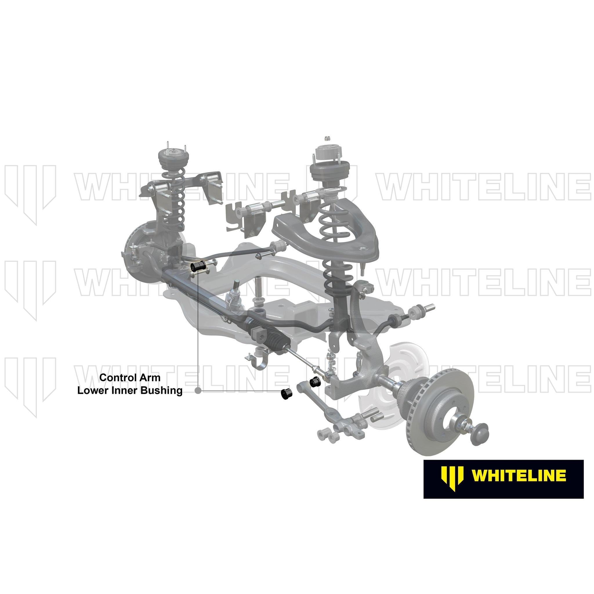 Whiteline Front Lower Inner Control Arm Bushing Kit Nissan 350z / Infiniti G35 2003-2009 | W52991