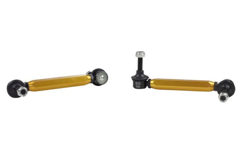 Whiteline Rear Swaybar End Links Heavy Duty Adjustable Steel Ball Nissan GT-R 2009-2012 | KLC173
