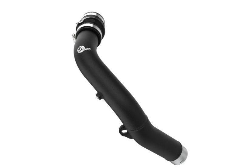 aFe BladeRunner 2-1/2 IN Aluminum Hot Charge Pipe Black Subaru WRX 22-26 | 46-20668-B