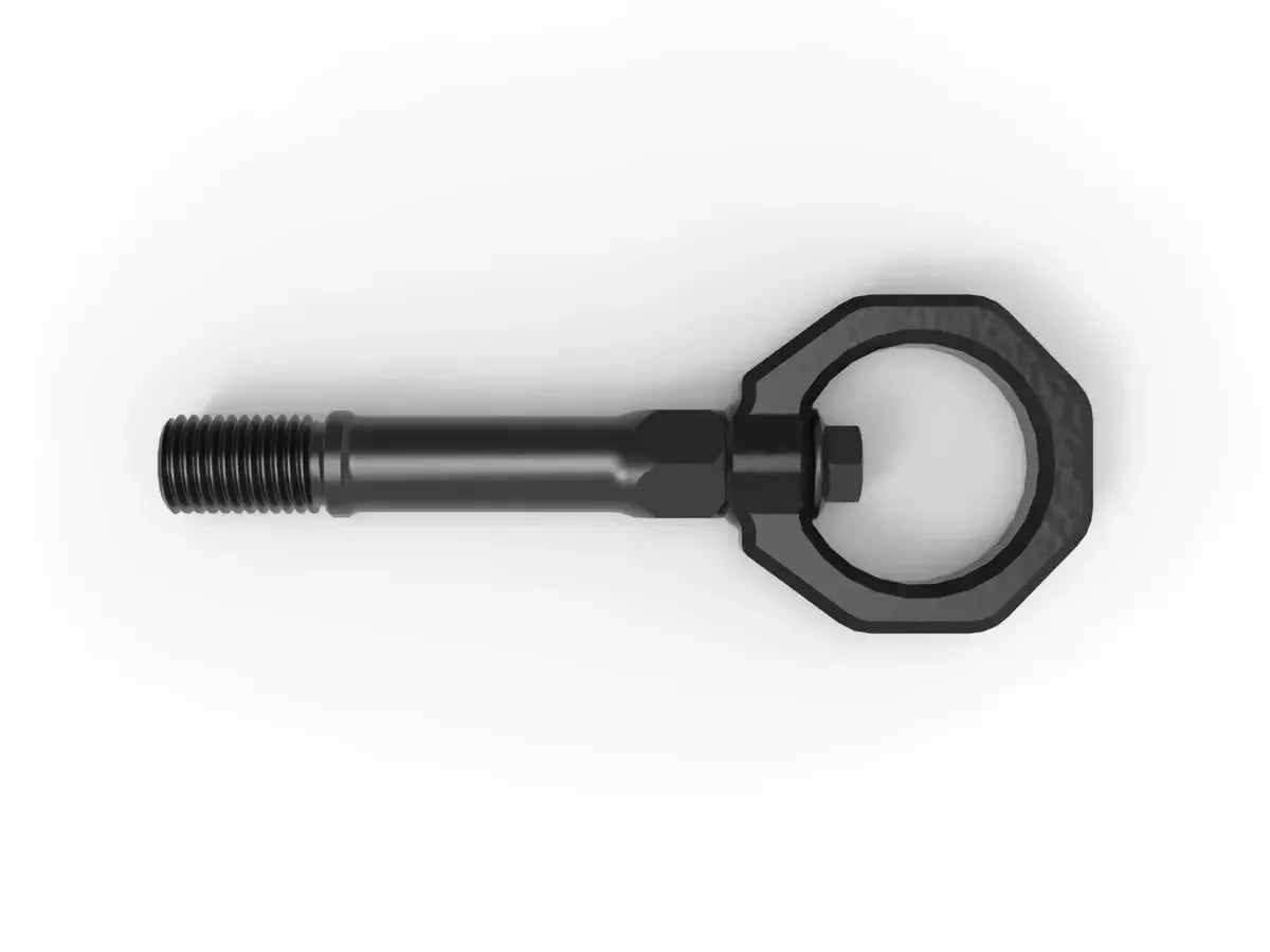 aFe CONTROL Front Tow Hook Black Nissan Z 2023-2025 | 450-712001-B
