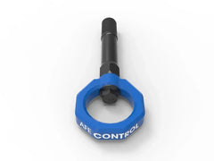 aFe CONTROL Front Tow Hook Blue Nissan Z 2023-2025 | 450-712001-L