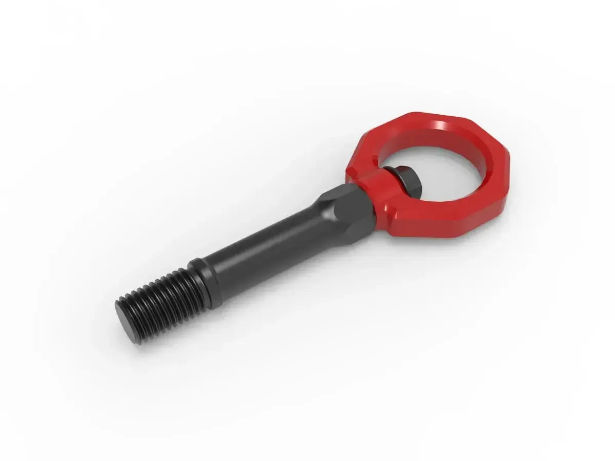 aFe CONTROL Front Tow Hook Red Nissan Z 2023-2025 | 450-712001-R