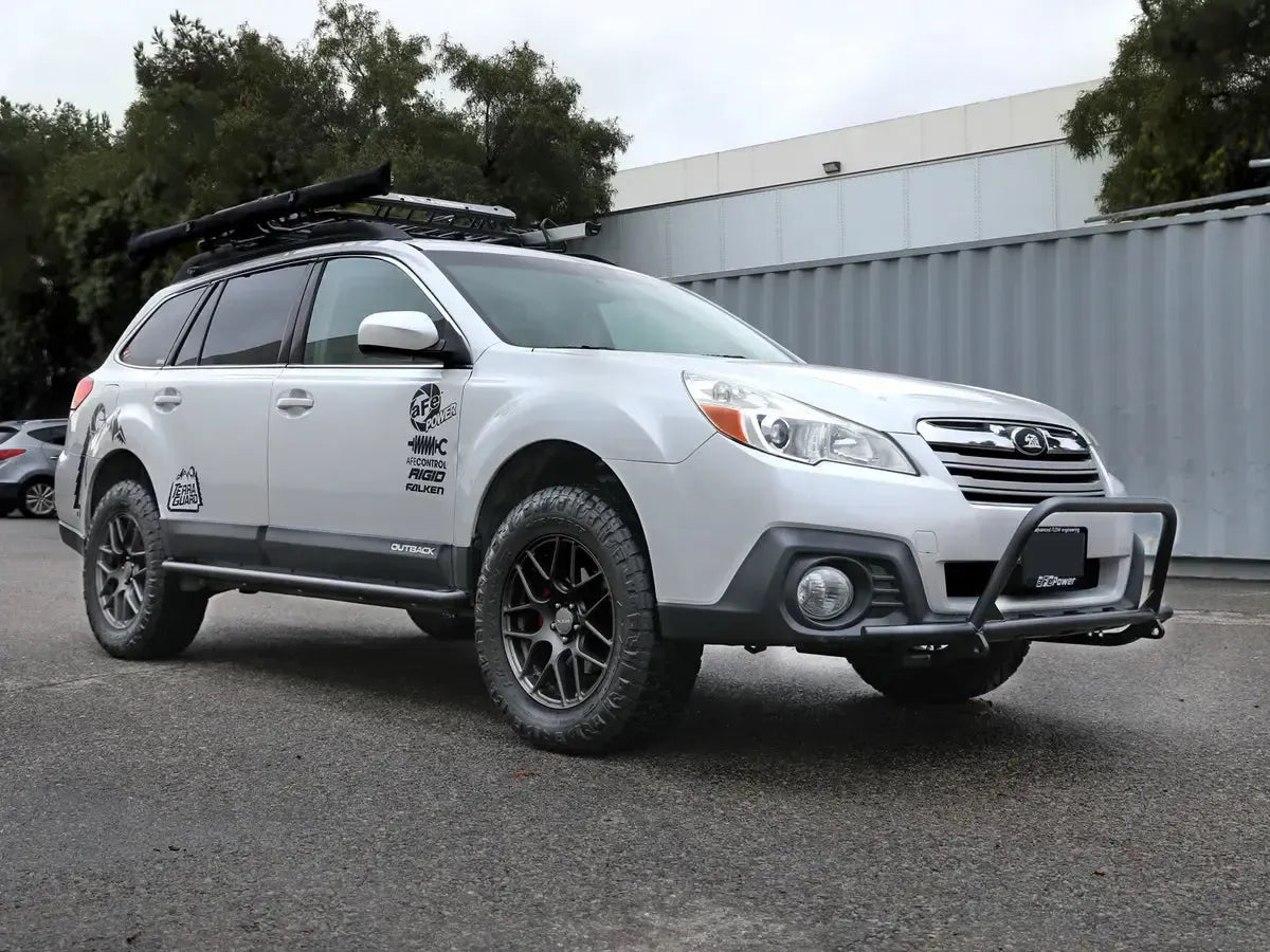 aFe POWER Terra Guard Bumper Front Black Subaru Outback 2.5L / 3.6L 2010-2014 | 10-14 Subaru Outback H4 2.5L / H6 3.6L | 79-27007