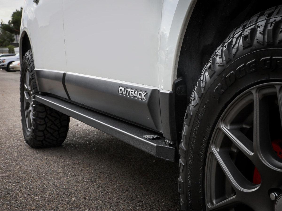 aFe POWER Terra Guard Trail Steps Black 10-14 Subaru Outback H4 2.5L / H6 3.6L |