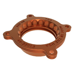 aFe Silver Bullet Throttle Body Spacer Orange Toyota GR86 / Subaru BRZ 2022-2026 | 46-38013