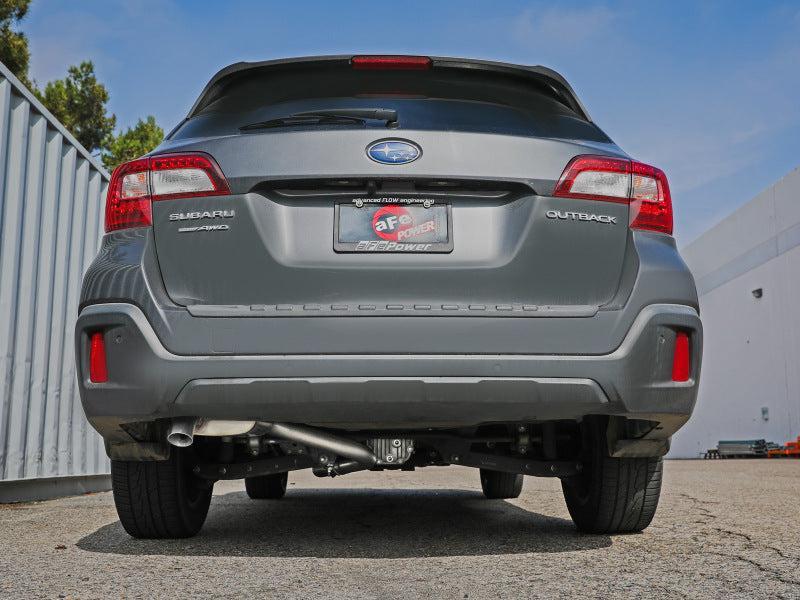 aFe Takeda 2.5in 304 SS Cat Back Exhaust Subaru Outback 2.5L 2015-2019 | 49-36807