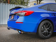 aFe Takeda 2.5in to 3in Blue Flame Tips Cat Back Exhaust Honda Civic Si 2022-2026 | 49-36630-L