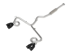 aFe Takeda 3in to 2-1/2in Stainless Cat Back Exhaust w/ Black Tip Subaru WRX / STI 2015-2021 | 49-36810-B