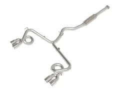 aFe Takeda 3in to 2-1/2in Stnlss Cat Back Exhaust w/ Polished Tip Subaru WRX / STI 2015-2021 | 49-36810-P