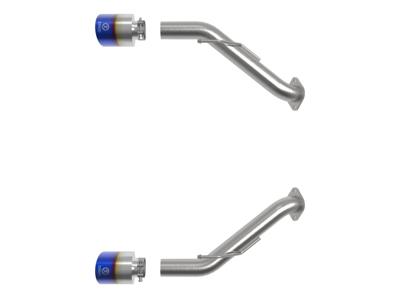 aFe Takeda Axle-Back Exhaust w/ Blue Flame Tips Nissan Z 2023-2025 | 49-36137-L