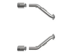 aFe Takeda Axle-Back Exhaust w/ Polished Tips Nissan Z 2023-2025 | 49-36137-P