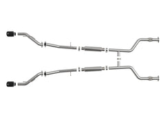 aFe Takeda Cat-Back Exhaust 2.5in 304 SS w/ Black Tips Nissan Z 2023-2025 | 49-36138-B