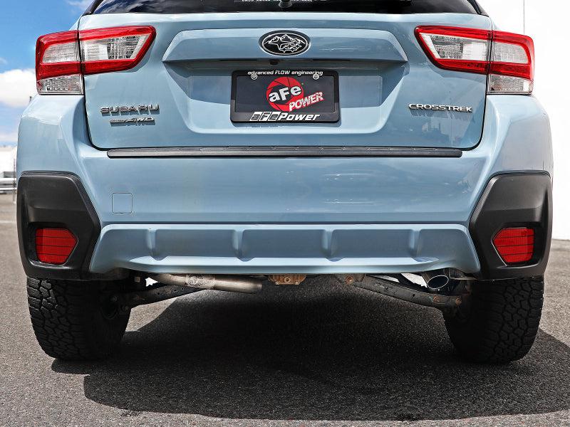 aFe Takeda Stainless Steel Cat Back Exhaust Subaru Crosstrek 18-23 | 49-36803