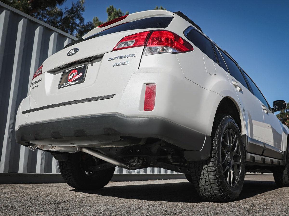 aFe Takeda Stainless Steel Cat Back Exhaust Subaru Outback 10-14 | 49-36806