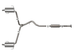 aFe Takeda Stainless Steel Cat Back Exhaust Subaru Outback XT 20-24 | 49-36805