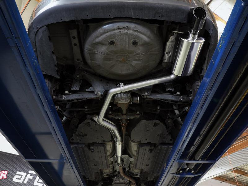 aFe Takeda Stainless Steel Cat Back Exhaust w/Black Tip Subaru Impreza 12-16 2.0L | 49-36052-B